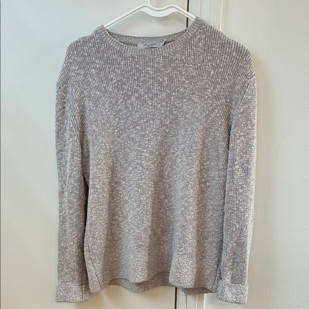 MM Lafleur Gray Women's Sweater